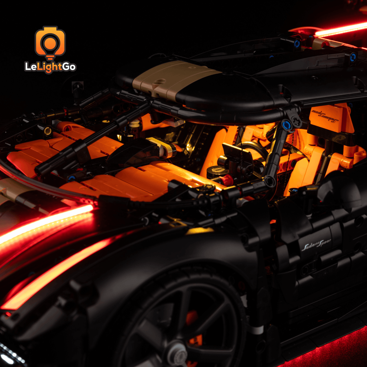 Light Kit For Koenigsegg Sadair's Spear Megacar 42232