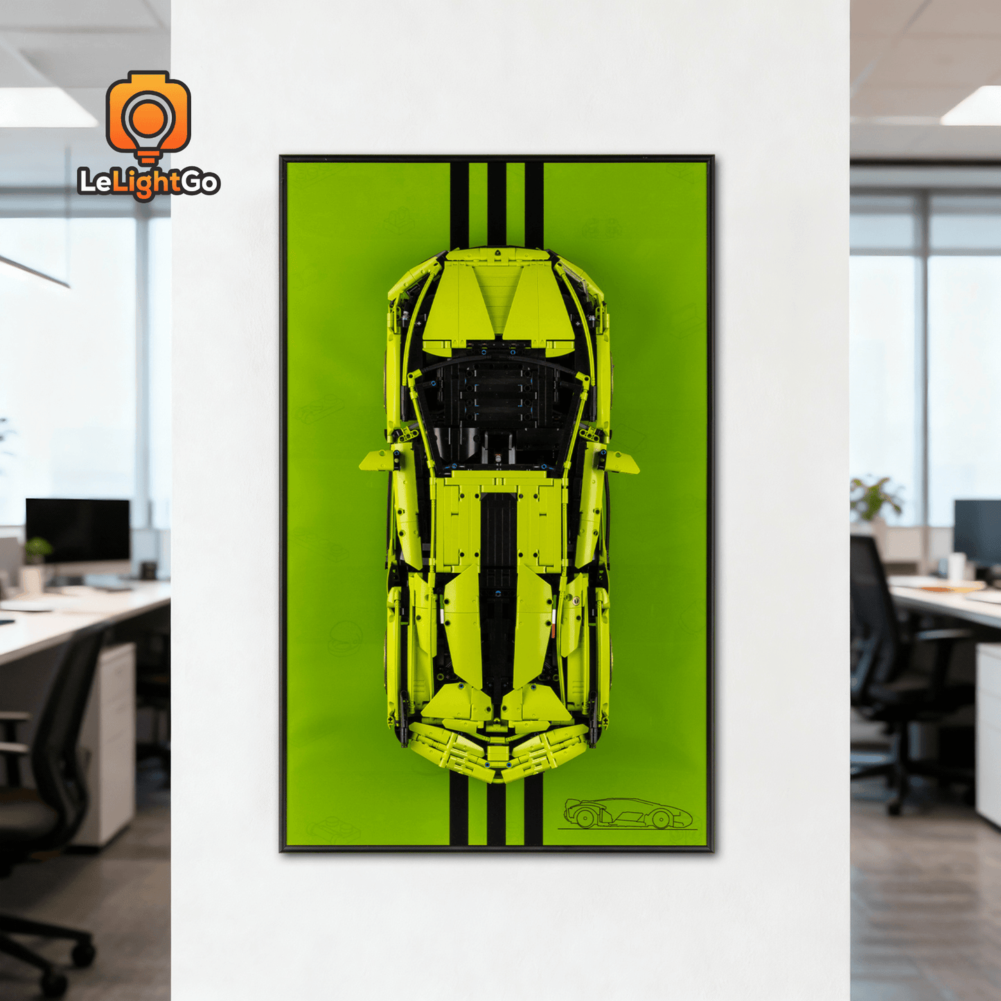 Display Wall-Mount for Lamborghini Sián FKP 37 42115