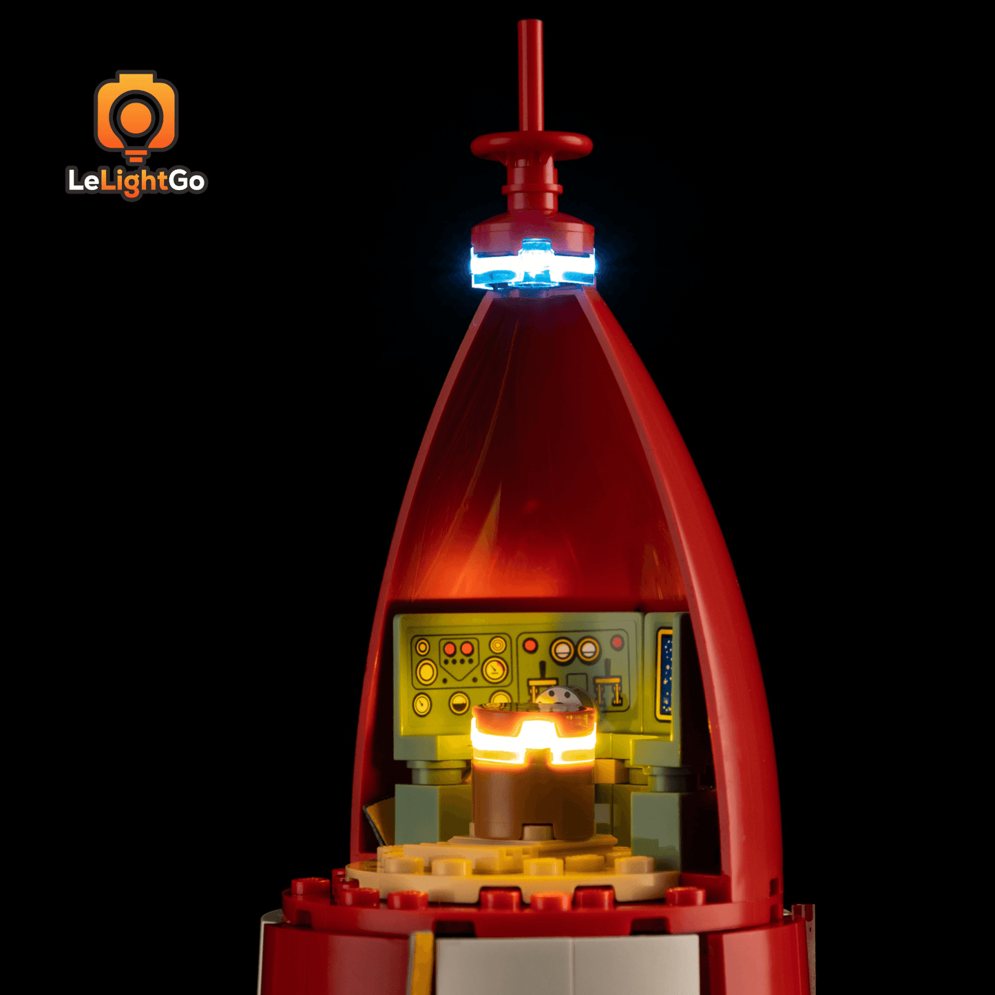 Light Kit For Tintin Moon Rocket 21367