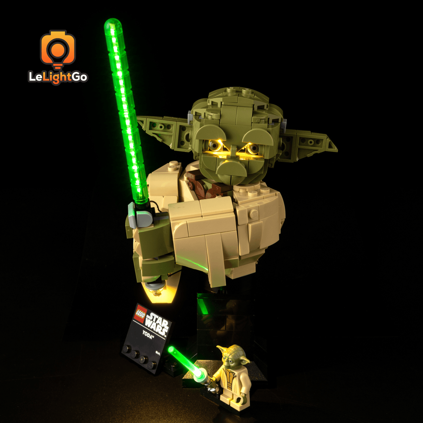 Light Kit For Yoda Bust 75438