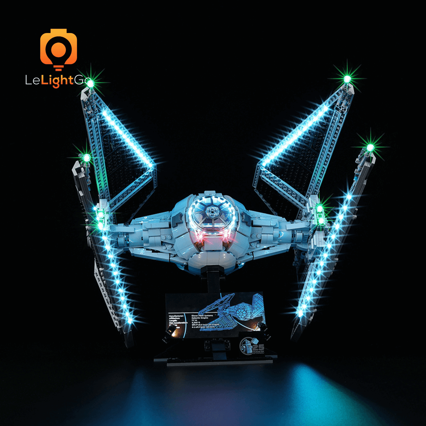 Light Kit For TIE Interceptor 75382