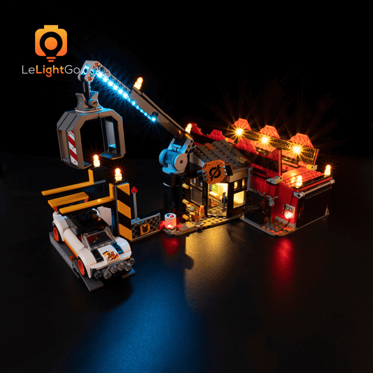 Light Kit For Scrapyard with Cars 60472