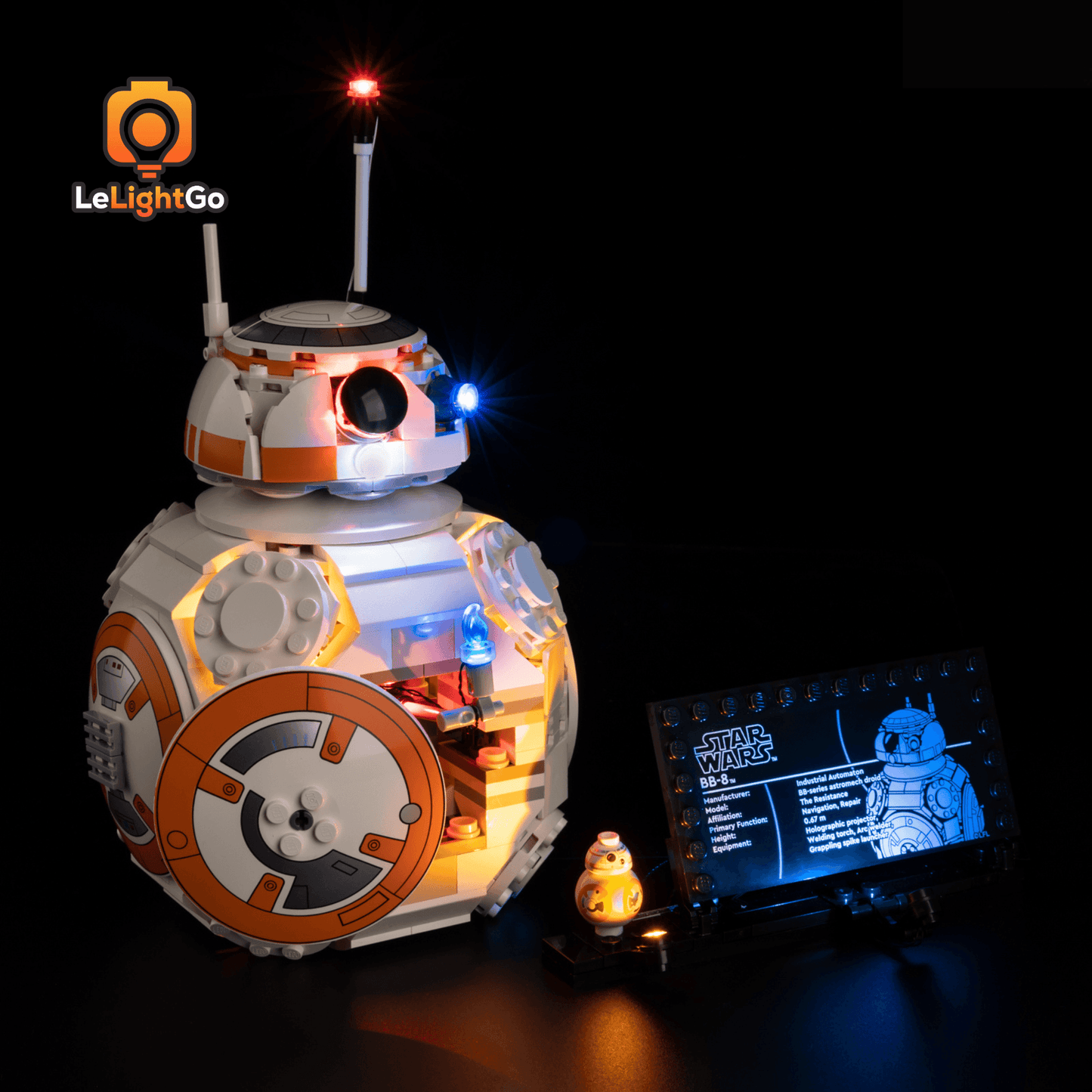 Light Kit For BB-8 Astromech Droid 75452