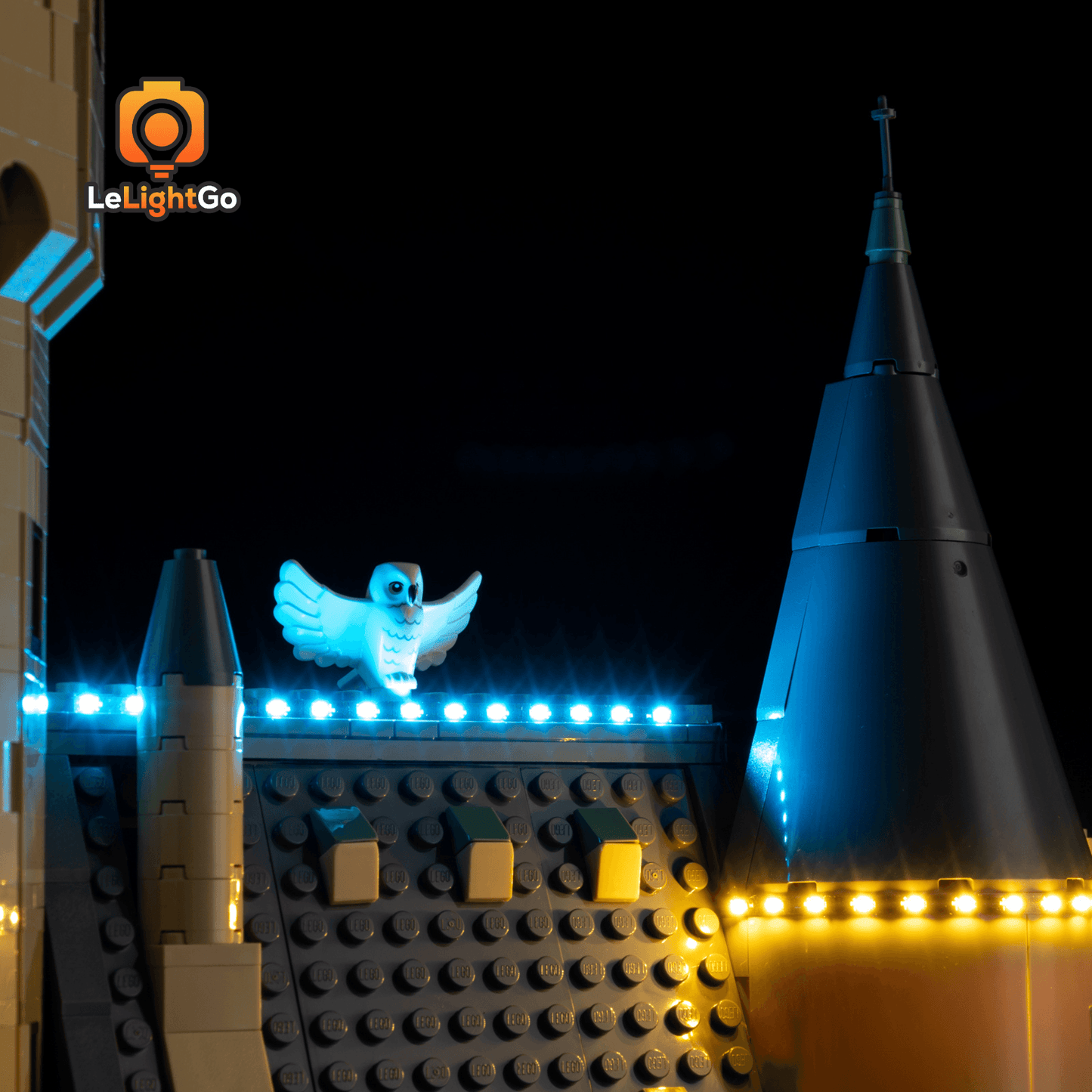 Light Kit For Hogwarts Castle: The Main Tower 76454