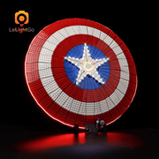 Light Kit For Captain America's Shield 76262