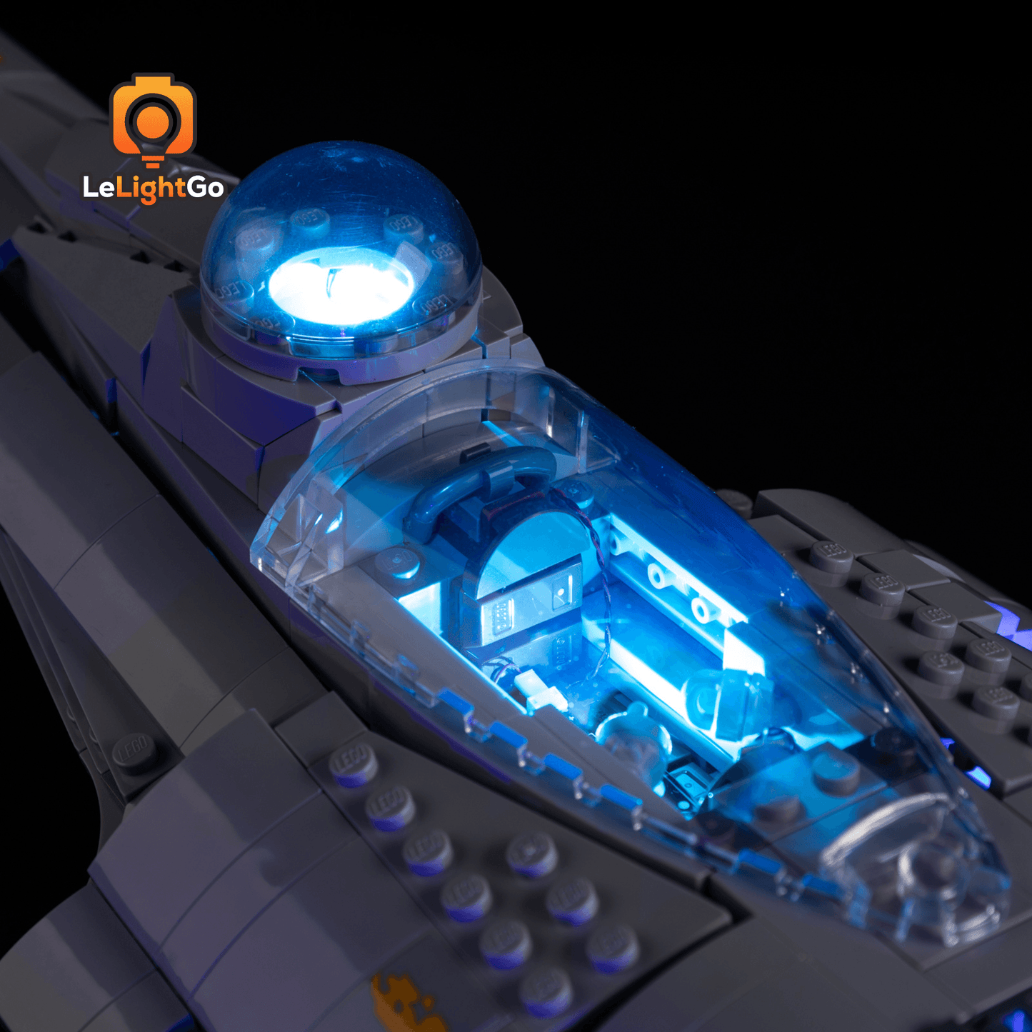 Light Kit For The Mandalorian's N-1 Starfighter 75442