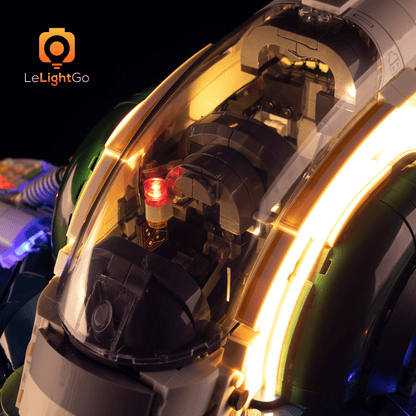 Light Kit For Jango Fett's Firespray-Class Starship 75409