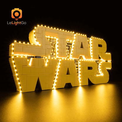 Light Kit For Brick-Built Star Wars Logo 75407