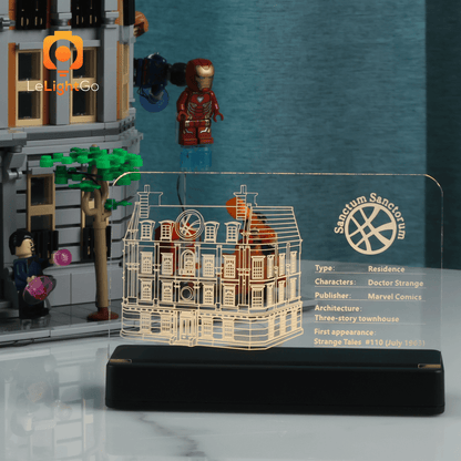 LED Nameplate for Sanctum Sanctorum 76218