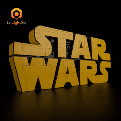 Light Kit For Brick-Built Star Wars Logo 75407