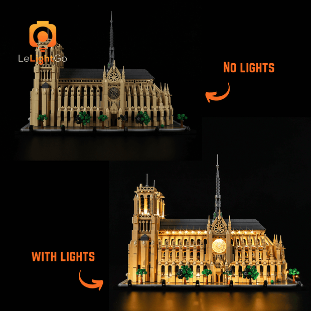 Light Kit For Notre-Dame de Paris 21061