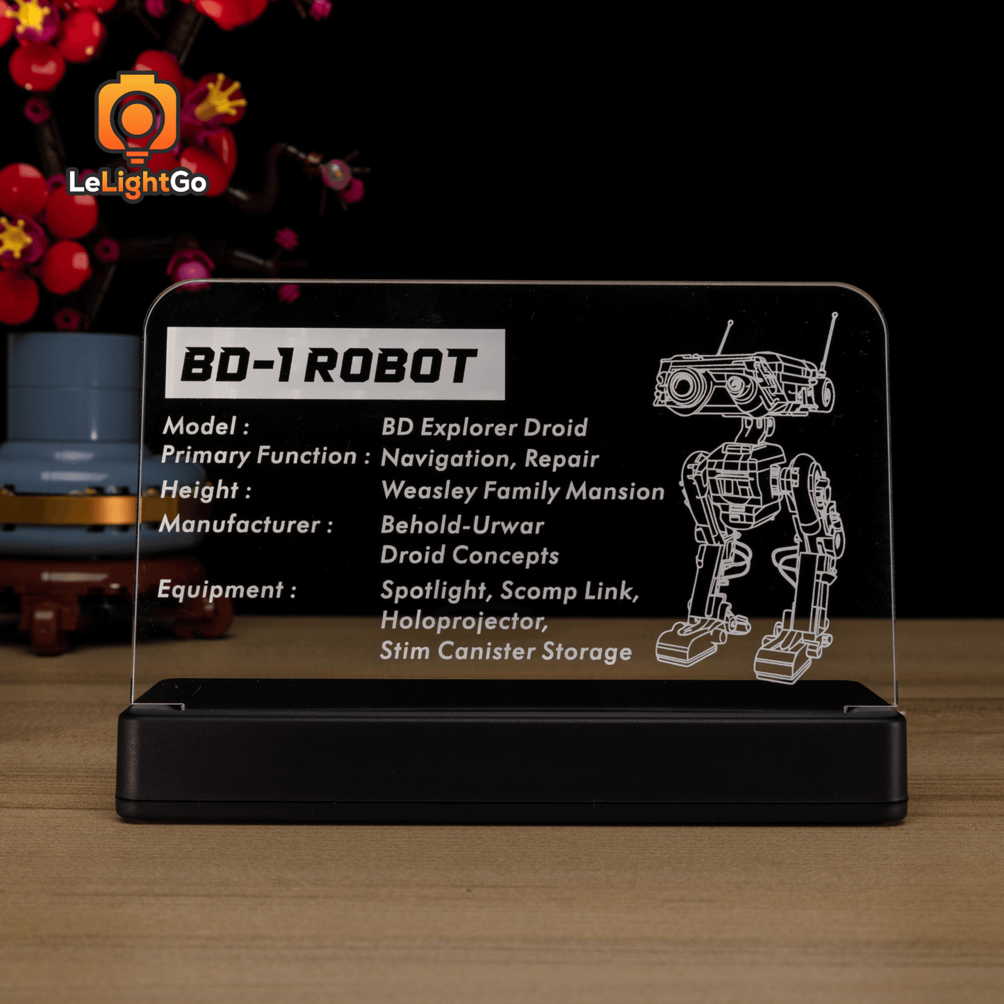LED Nameplate for BD-1 75335