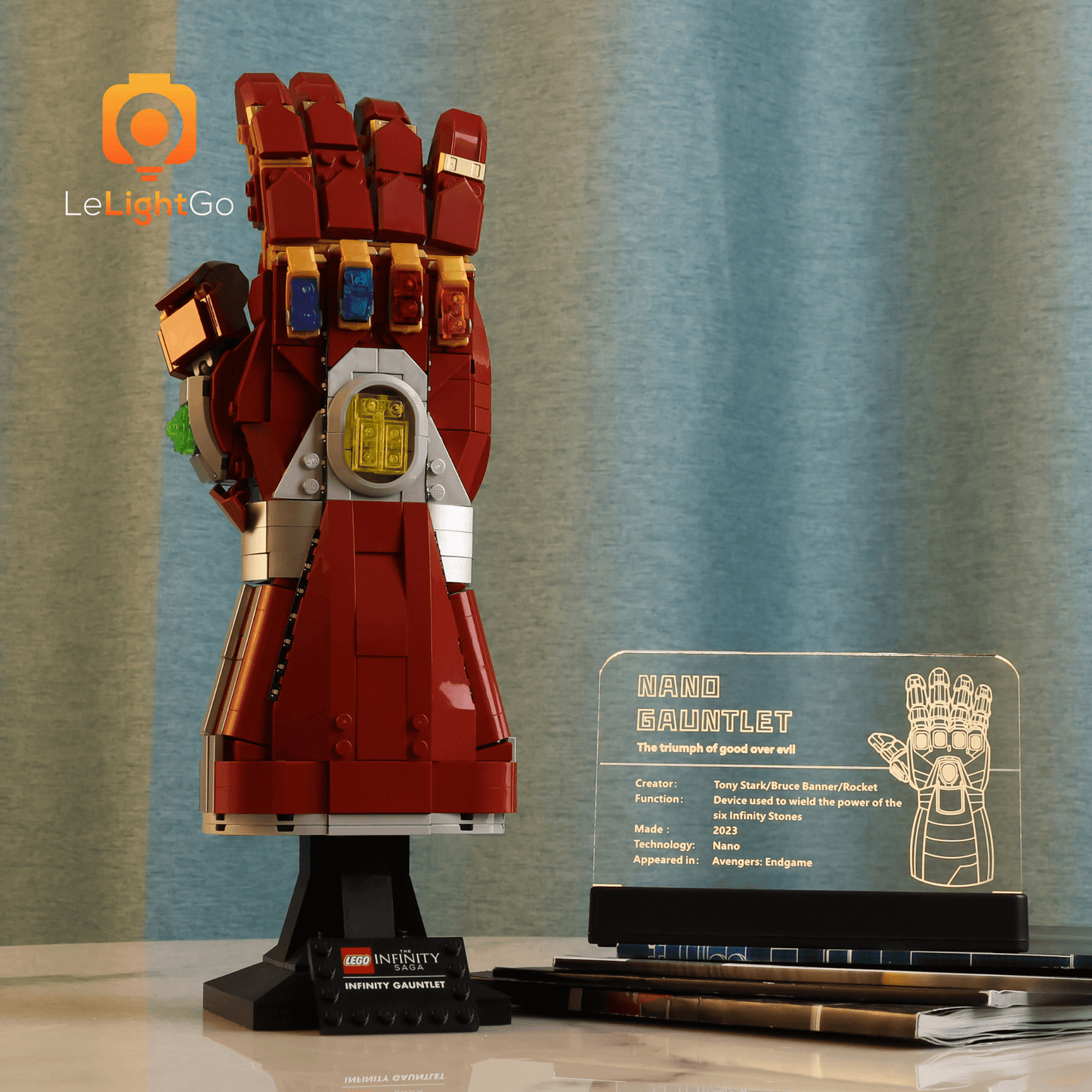 LED Nameplate for Nano Gauntlet 76223