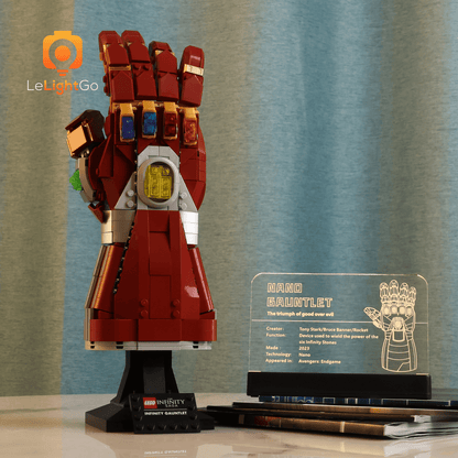 LED Nameplate for Nano Gauntlet 76223