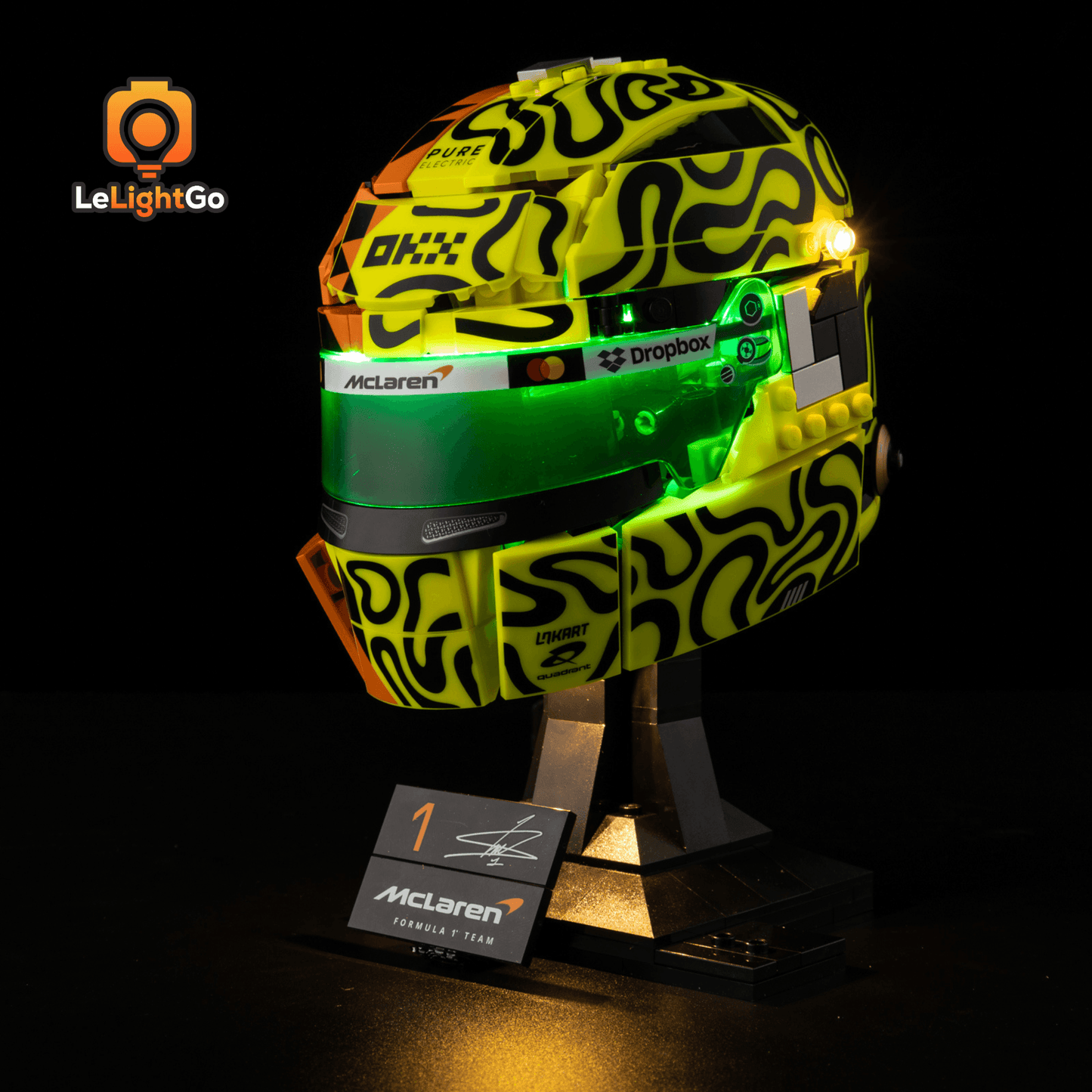 Light Kit For McLaren Mastercard F1 Team Lando Norris Helmet 43023