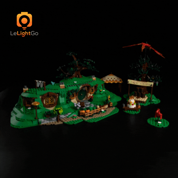 Light Kit For The Lord of the Rings: The Shire 10354