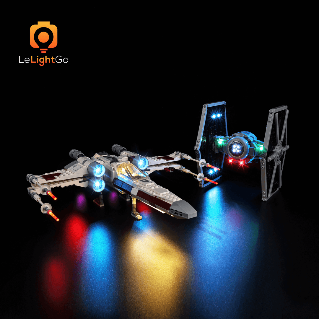 トップス Lights&Music Light Kit for LEGO Star Wars TIE Fighter & X-Wing Mash-up 75393