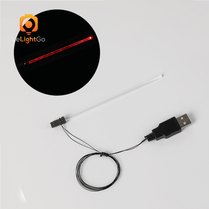 LeLightGo DIY Lightsaber (length 12 cm)