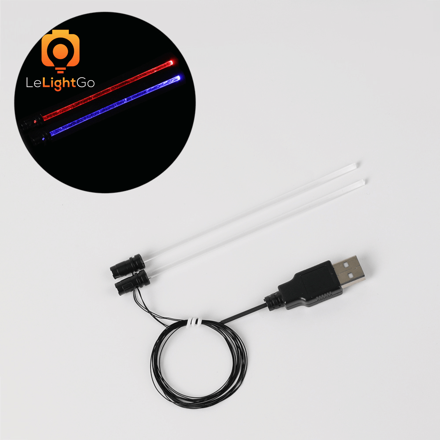 LeLightGo DIY Lightsaber (length 12 cm)