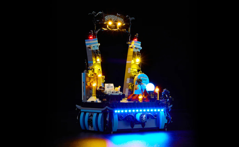 Mojave desert in the dark