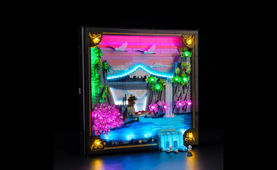 Mojave desert in the dark