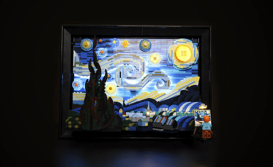 Mojave desert in the dark