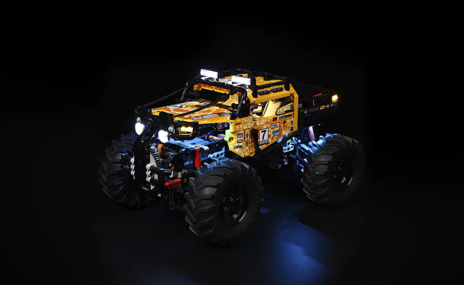 Mojave desert in the dark