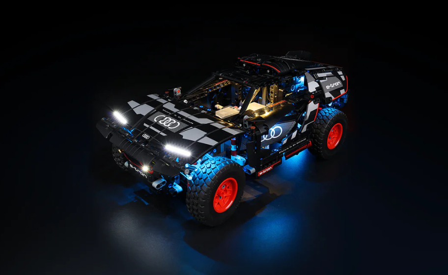 Mojave desert in the dark