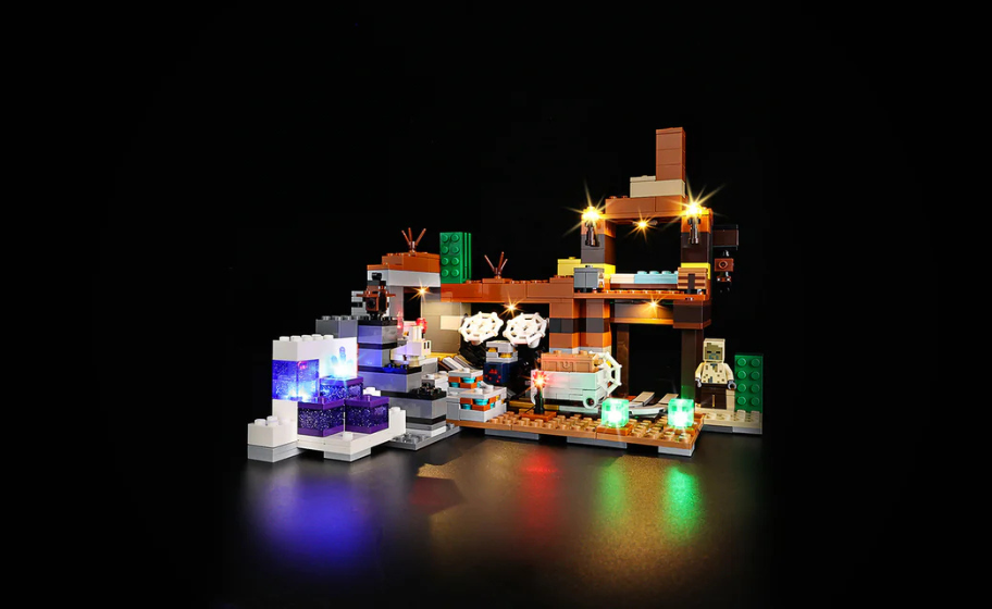 Mojave desert in the dark