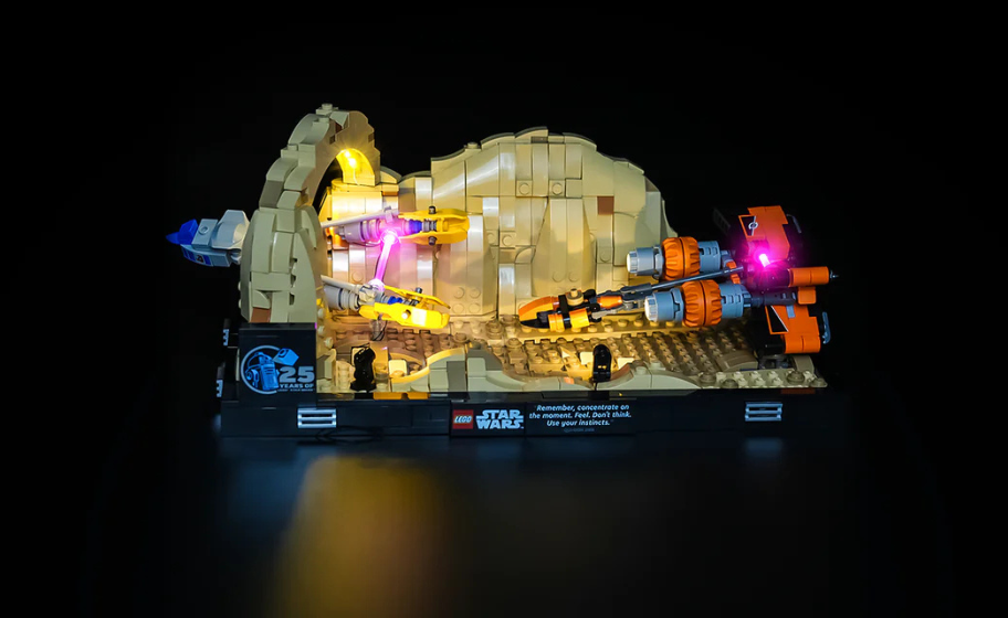 Mojave desert in the dark