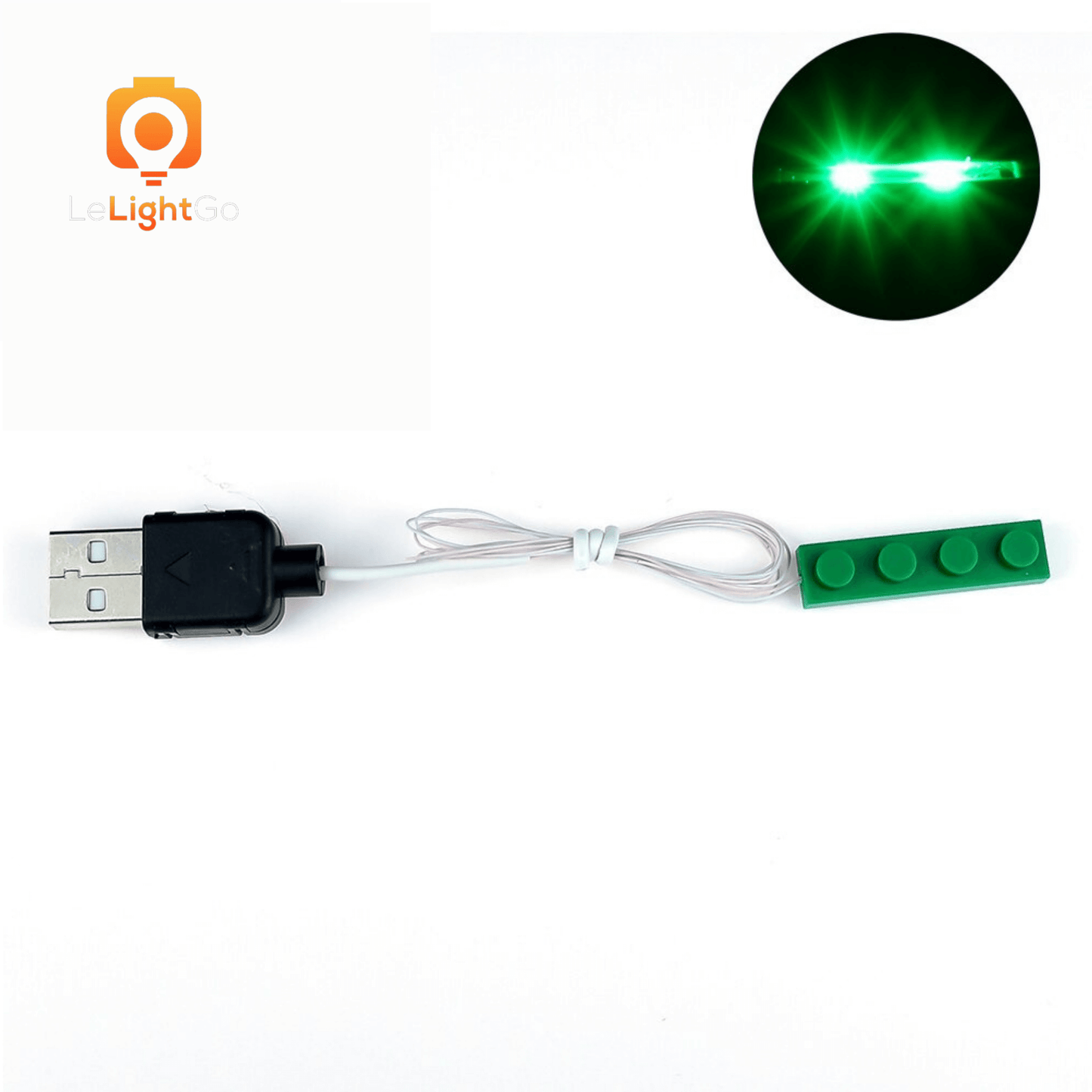 LeLightGo DIY Leds Strip Light with bricks (1pc)