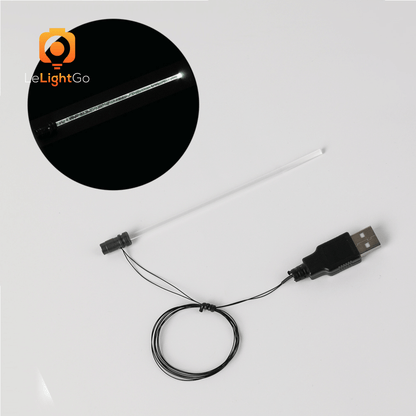 LeLightGo DIY Lightsaber (length 12 cm)