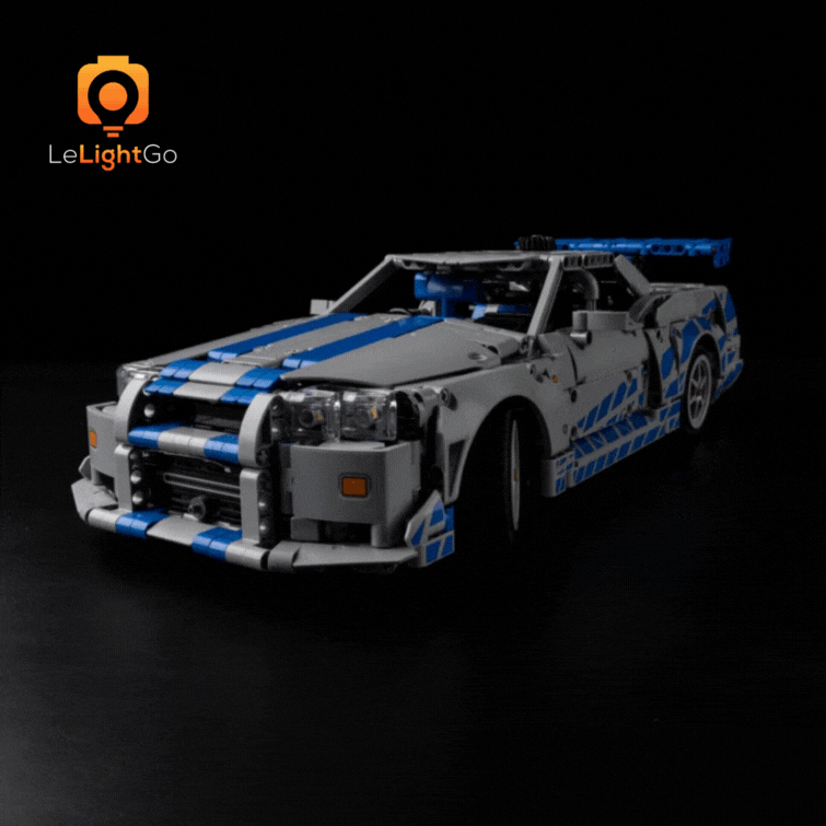 Light Kit For 2 Fast 2 Furious Nissan Skyline GT-R (R34) Car 42210