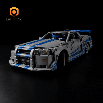 Light Kit For 2 Fast 2 Furious Nissan Skyline GT-R (R34) Car 42210