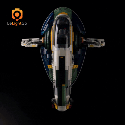 Light Kit For Jango Fett's Firespray-Class Starship 75409