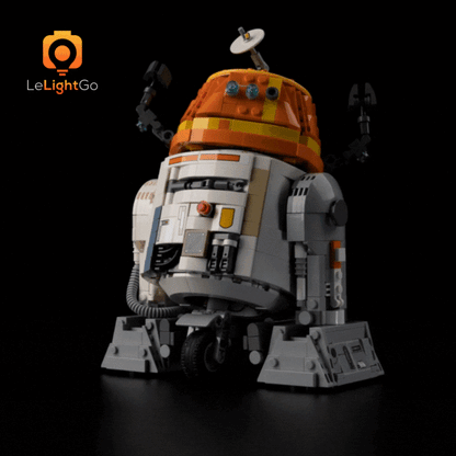 Light Kit For Chopper (C1-10P) Astromech Droid 75416