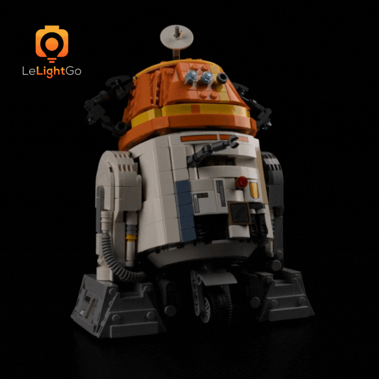 Light Kit For Chopper (C1-10P) Astromech Droid 75416