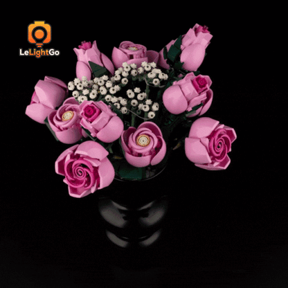 Light Kit For Bouquet of Pink Roses 10374