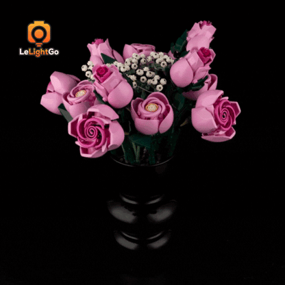 Light Kit For Bouquet of Pink Roses 10374