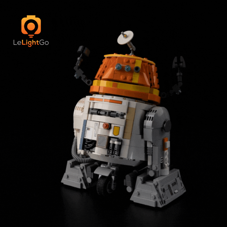 Light Kit For Chopper (C1-10P) Astromech Droid 75416