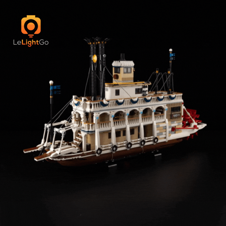 Light Kit For River Steamboat 21356