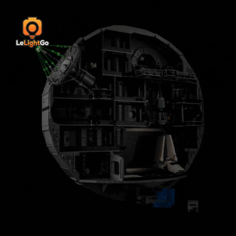 Light Kit For Death Star 75419