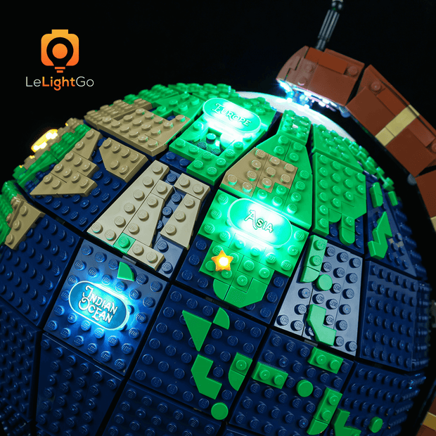 Light Globe Lego Light, Lego Globe Kit Lights