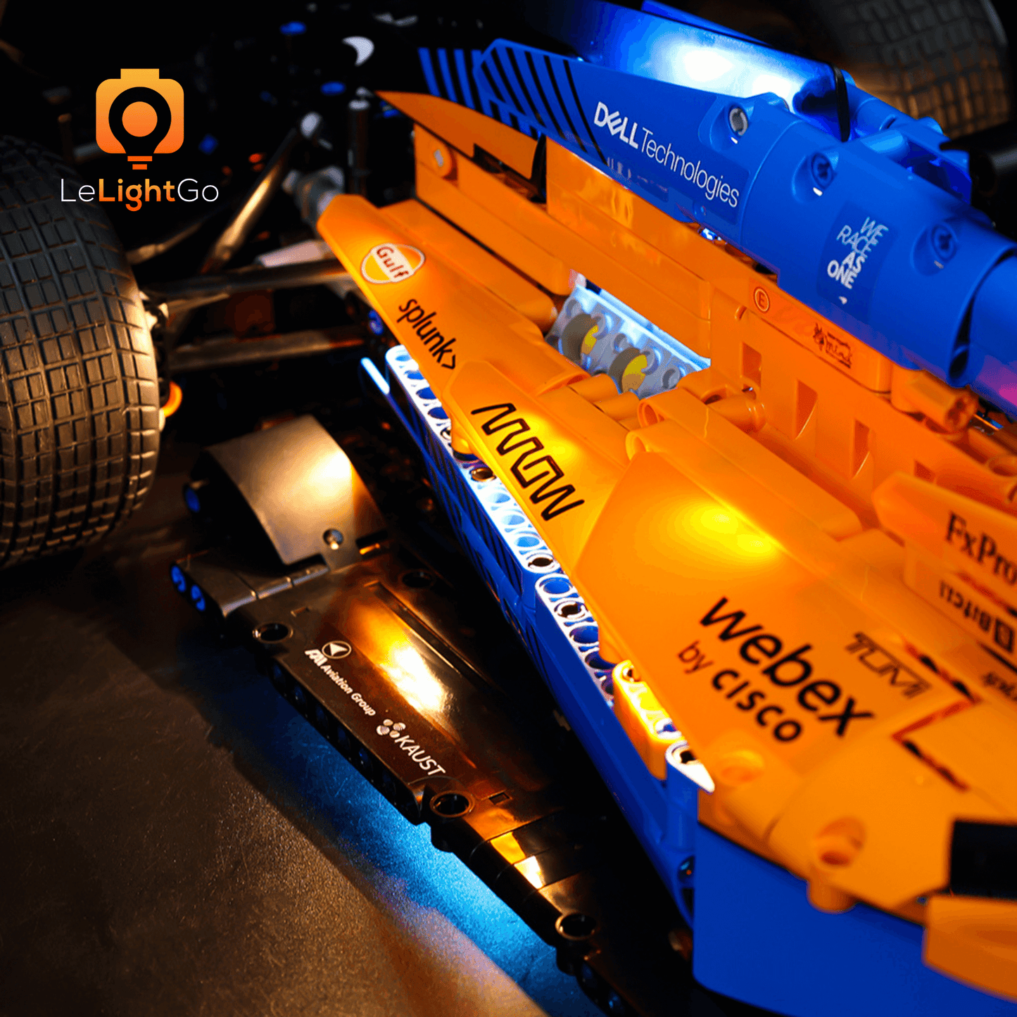 Light Kit For McLaren Formula 1 Race Car 42141