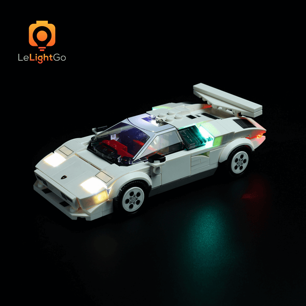 LEGO Speed Champions Lamborghini Countach #76908 Light Kit – Light
