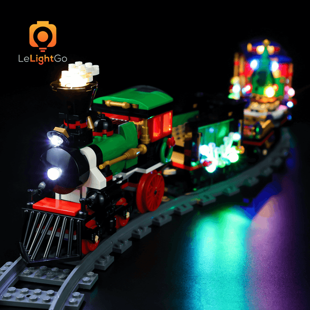 Light Kit For Winter Holiday Train 10254 LeLightGo
