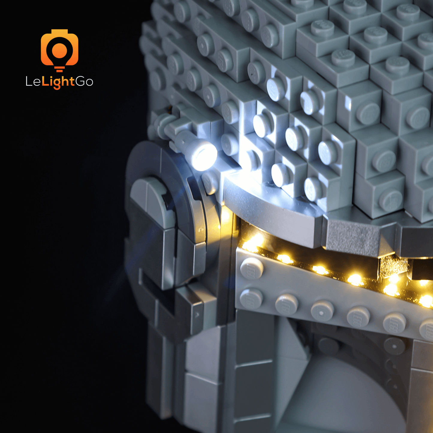 Light Kit For The Mandalorian Helmet 75328