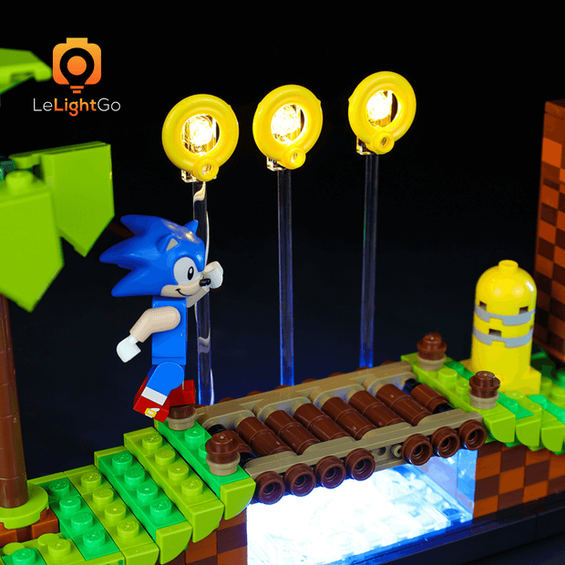 Lego Sonic the Hedgehog – Green Hill Zone Light Kit(Don't Miss Out) –  Lightailing