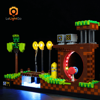 Light Kit For Sonic the Hedgehog – Green Hill Zone 21331