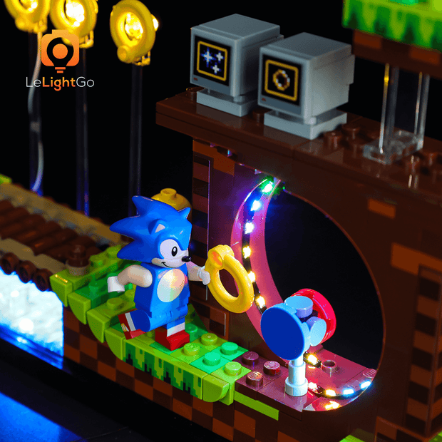 Light Kit For Sonic the Hedgehog – Green Hill Zone 21331